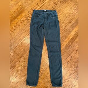 Paige stretchy skinny black jeans - women's size 26